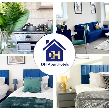 2 Bedroom Apartment - Flitwick - Contractor Friendly - Tourist Ready - Full Kitchen - Wifi - Smart Tv - Sofa Bed - Free Parking - Ideal For Short Or Long Stays Exterior photo